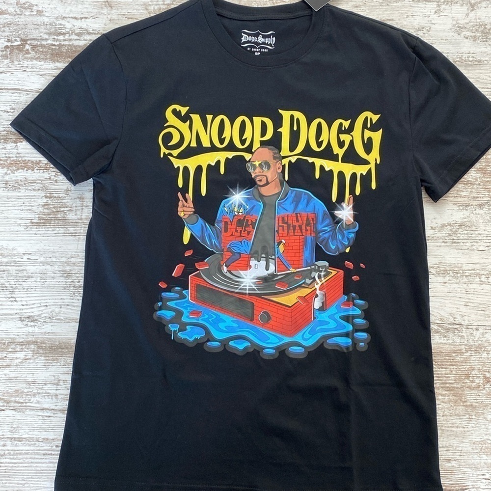 Snoop Dogg Doggystyle Black Tee Shirt Small